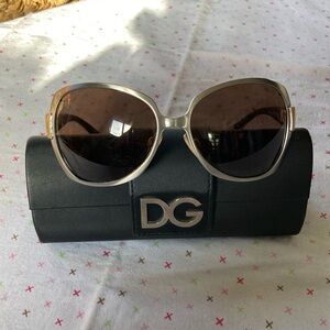 Dolce & Gabbana Women's Sunglasses - Silver & Gold
